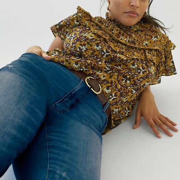 Anthropologie x Othilia Federica Ruffled Blouse - Picture 4 of 5